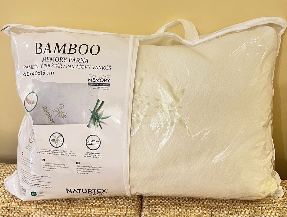 Подушка Naturtex Bamboo Memory Pillow.