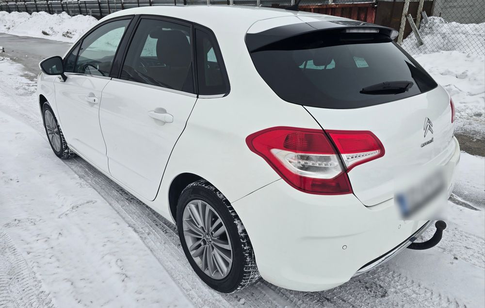 Citroen C4 1.6 HDI 90 KM 2012r Nawigacja Climatronic Alu Felgi BIAŁY P