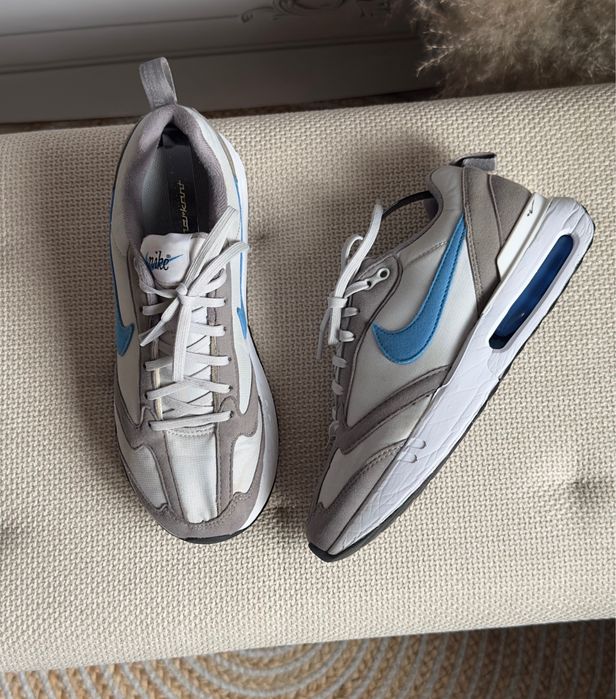Кросівки nike air max dawn grey blue