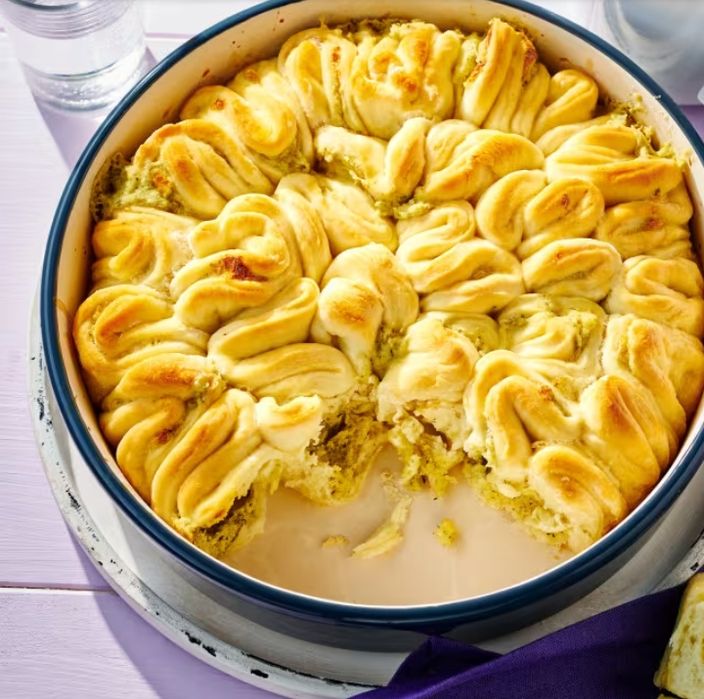 Chleb ziołowy i serowy