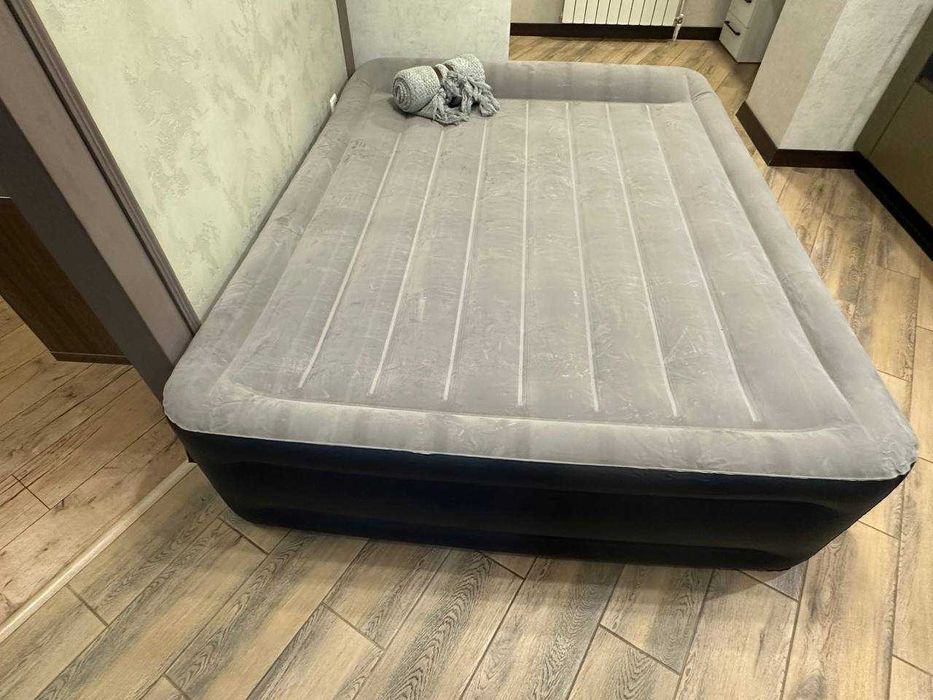 ‼️Надувная 2️спальная кровать Intex|Матрас|Ліжко|Ламзак|Кровать|Софа|