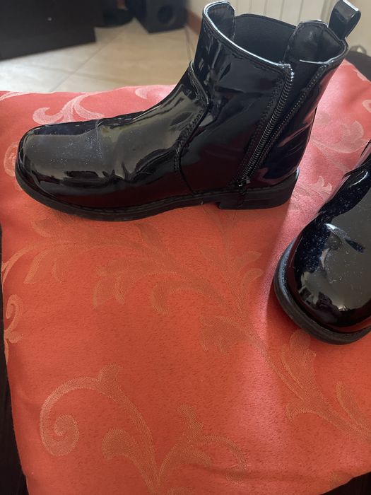 Botas menina marinho