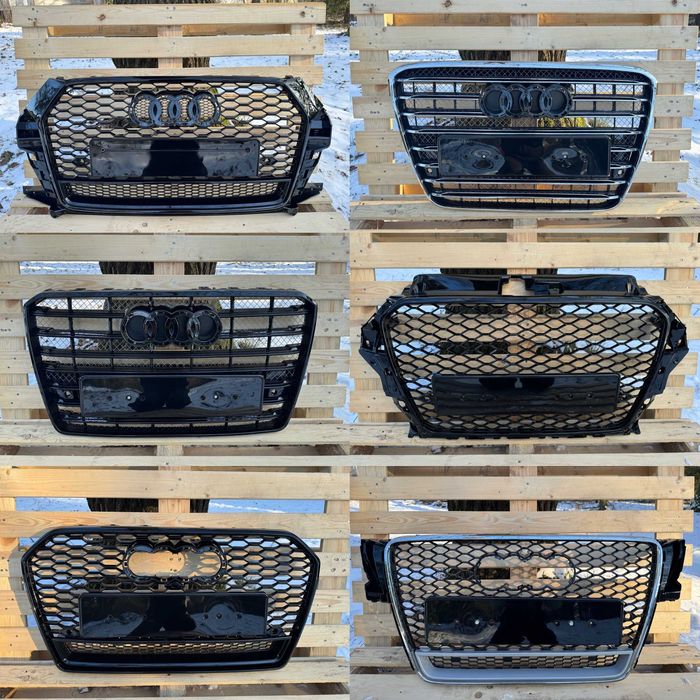 Grill Atrapa Audi A1,A3,A4,A5,A6,A7,A8,Q3,Q5,Q7,Q8,TT