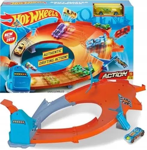 Tor wyrzutnia brifty master Hot wheels