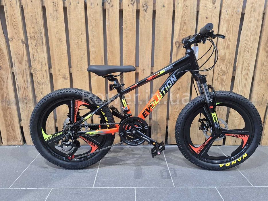 Дитячий гірський велосипед для 6-8 років  20 AL Corso «EVOLUTION»