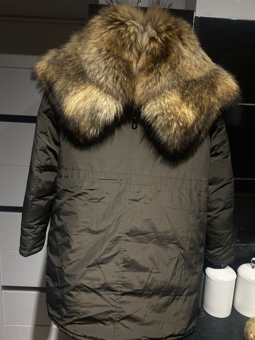 Kurtka parka jenot naturalny