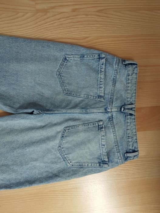Spodnie szerokie jeansowe Sinsay rozmiar S.