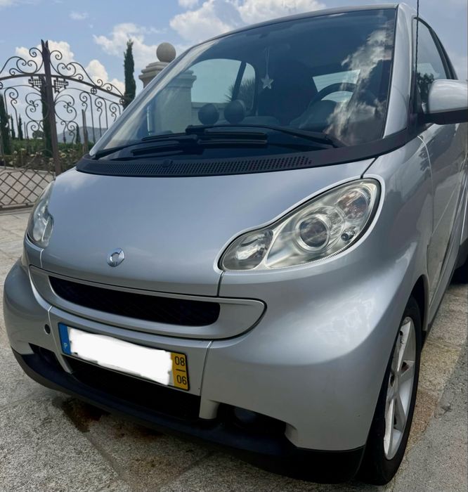 Smart fortwo cdi patilhas volante f1