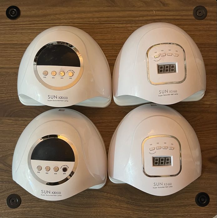 Lampy do Manicure Sun 4 szt
