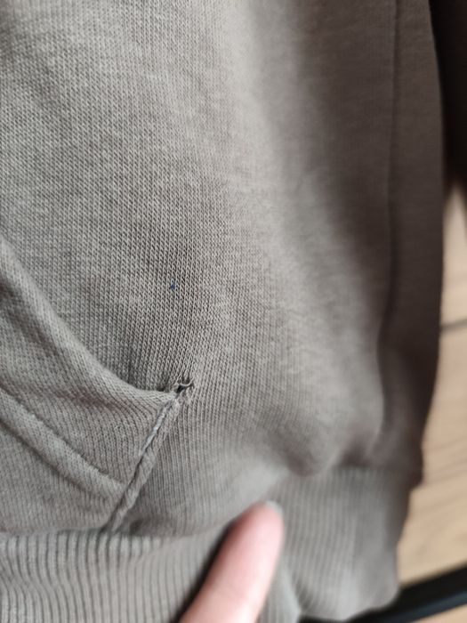 H&M 158/164 bluza kangurka brązowa kieszeń kaptur przez głowę