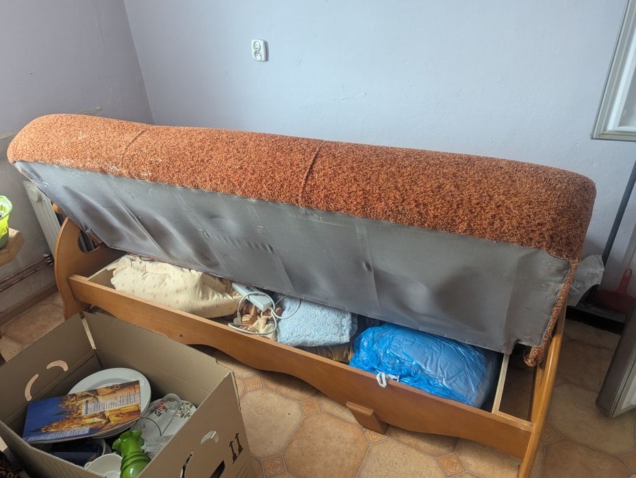 Wersalka sofa rozkładana łóżko do salonu stan bdb