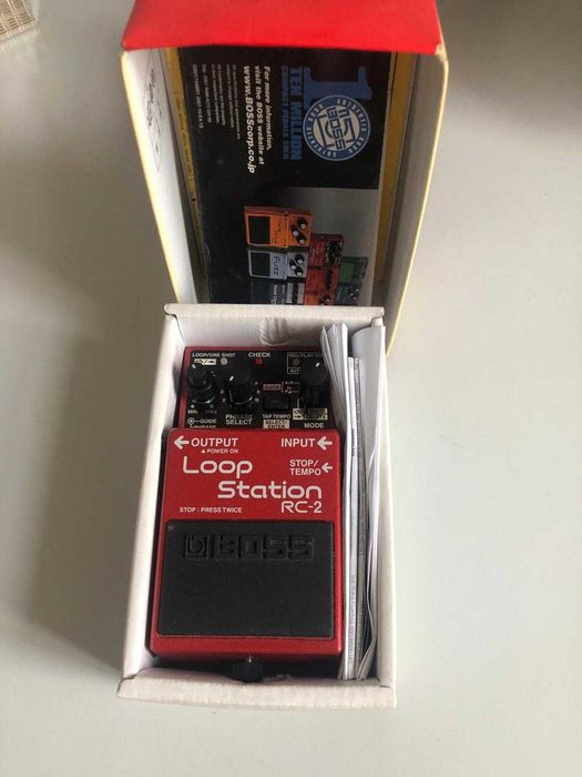 Pedal BOSS RC - 2 Loop Station (NOVO)