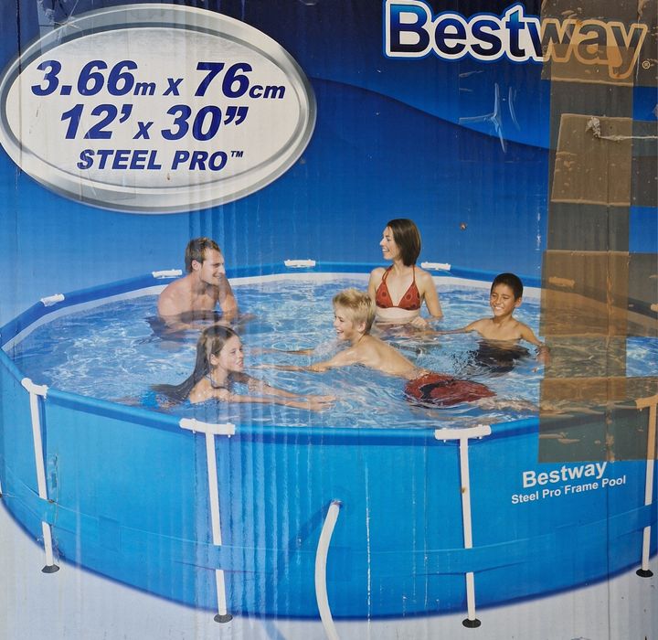 Stelaż do basenu Bestway basen 366x76 cm stan bdb