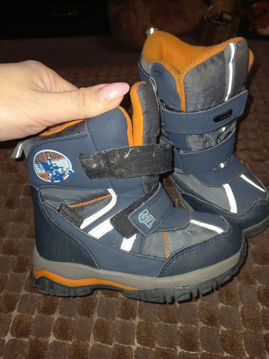 Сапоги зимние на мальчика