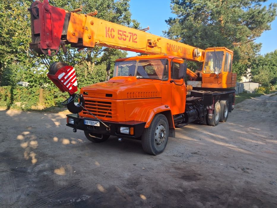 Авто Кран  Браварченец КС55712  г25т