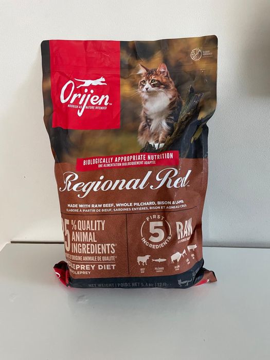 Холістик корм для котів Оріджен ORIJEN Regional Red Cat 1.8 кг 5.4 кг
