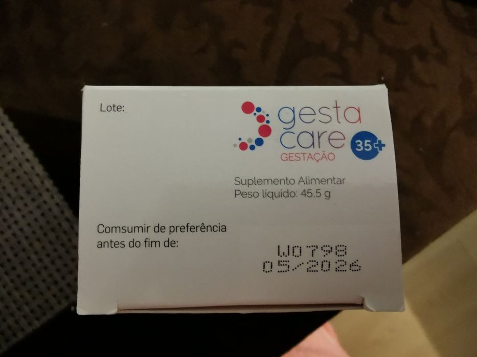 Suplemento Gestacare 35 +, apoio na gestação