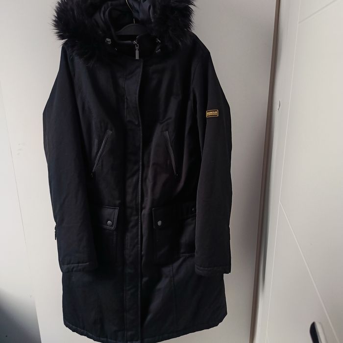 Kurtka barbour international 42 czarna parka