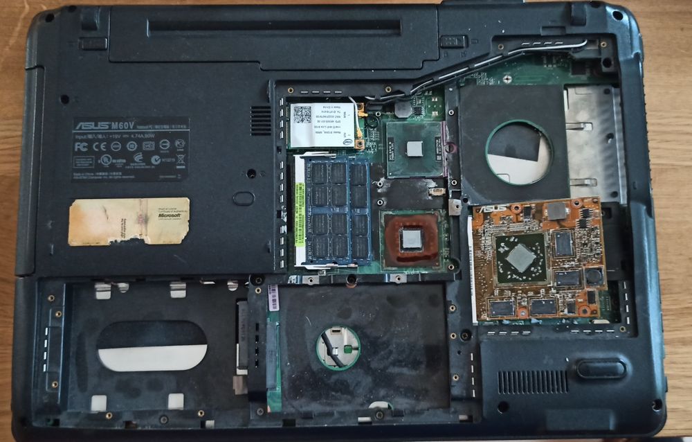 Notebook Asus M60VP na części