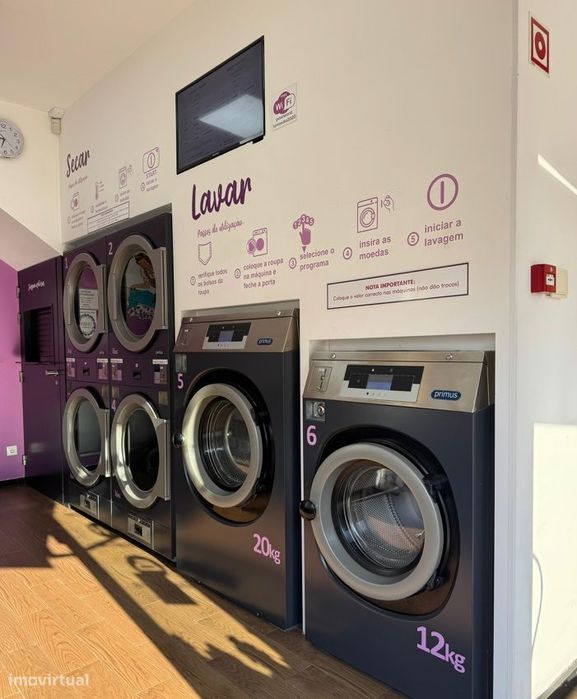Lavandaria Self Service e Engomadoria - Amial (Porto) A Funcionar!
