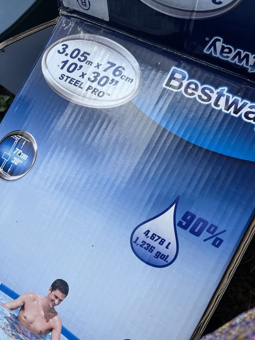 Каркасный бассейн Bestway steel pro 305x76