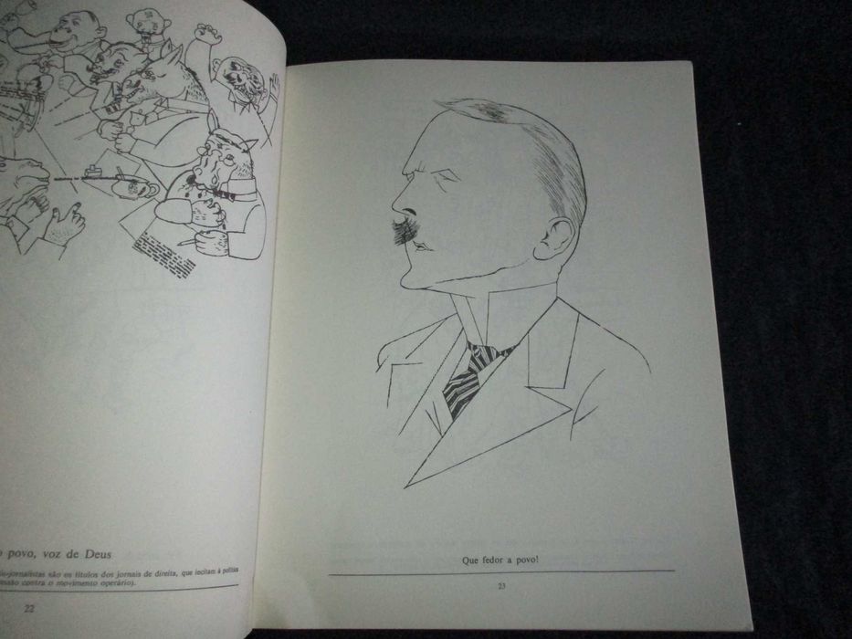 Livro O Rosto da Classe Dirigente George Grosz