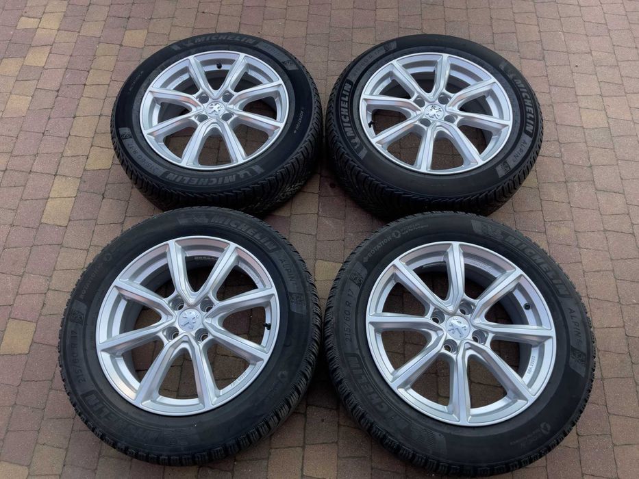 3859. Alufelgi 17" Citroen C4 DS3 Peugeot 2008 Mokka 6.5J ET32 4x108