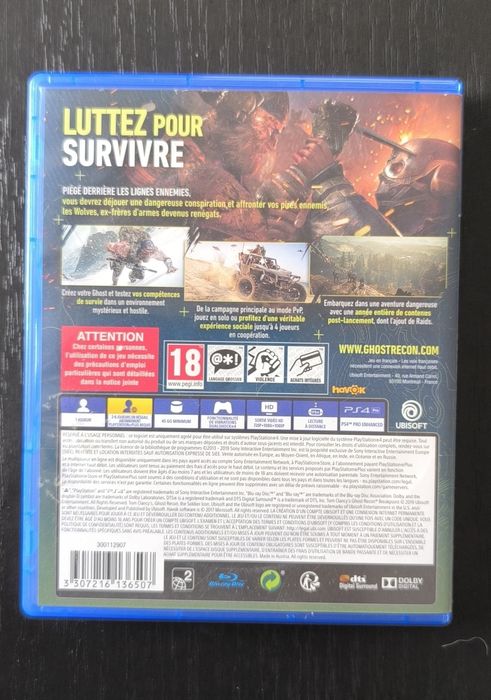 Ghost recon breakpoint PlayStation 4