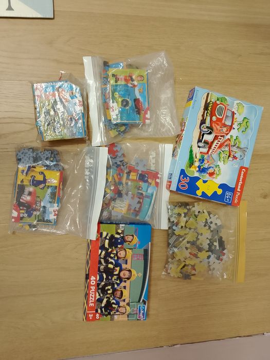 Puzzle Trefl 4+ zestaw Strażak Sam