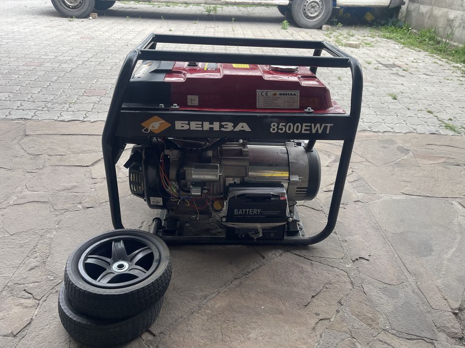 Продаю бензиновый генератор БЕНЗА 8500EWT