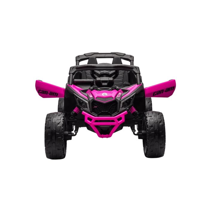 CAN-AM MAVERICK 4x4 24v Rosa c/ RODAS DE BORRACHA & ASSENTO EM PELE