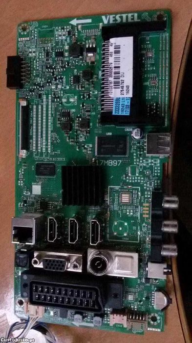 17mb97 23.33.28.79 saba s4926 smart 49 polg painel ves490undl-2d-n11