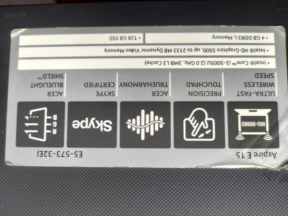 Ноутбук Acer Aspire E5-573 (N15Q1)