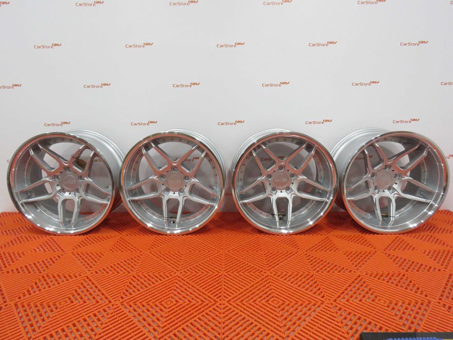 Jantes Haxer HX030 18 8.5 et 20 + 10 et15 5x120 Cinza + Polido