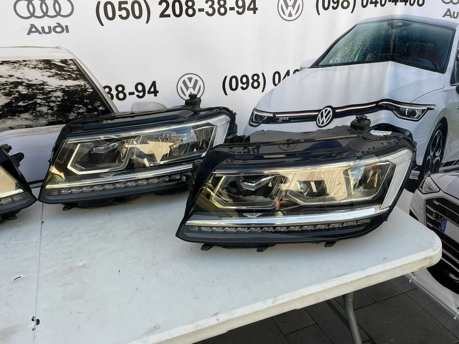 Tiguan ll Allspace USA оптика фари лед ксенон LED fyl 5NB941035B