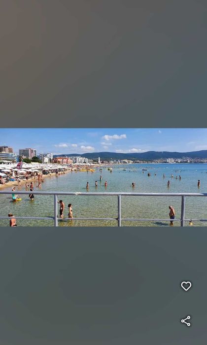 Apartament w Słonecznym Brzegu- basen, 7 min do morza