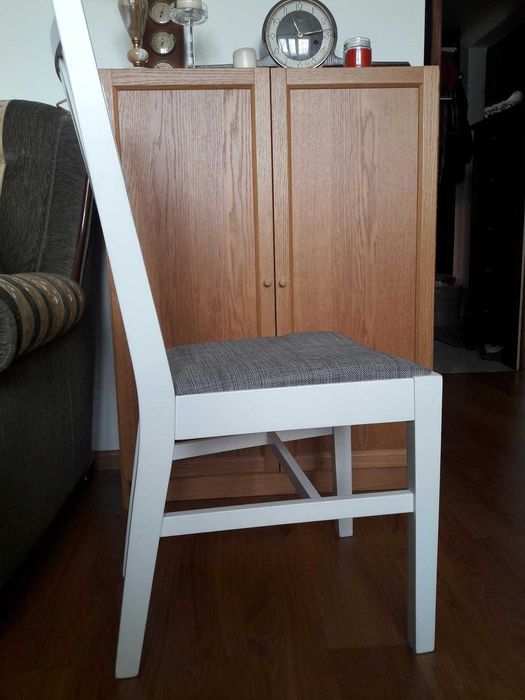 Krzesło IKEA NORRNÄS białe - używane