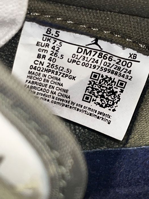 Jordan 1 Retro Low Travis Scott Medium Olive