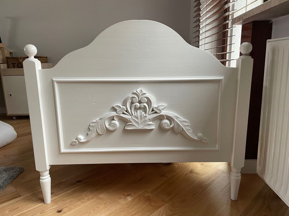 Dziecię łóżko drewniane Wood szczęścia