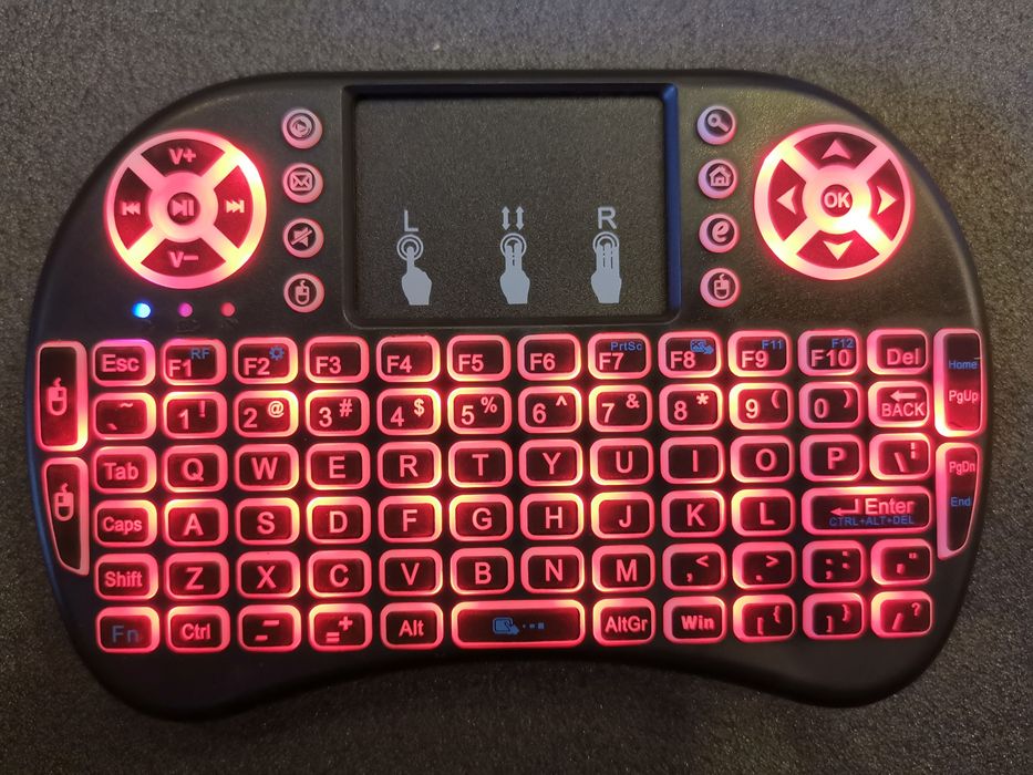 Comandos USB Retroiluminado
