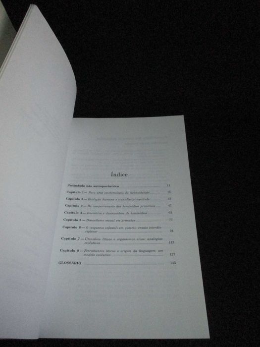 Livro Ensaios sobre a Evolução do Homem e da Linguagem António Bracinha Vieira