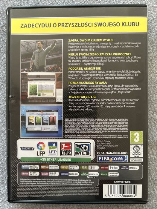 Gra Fifa Manager 10 Classic PC DVD ROM