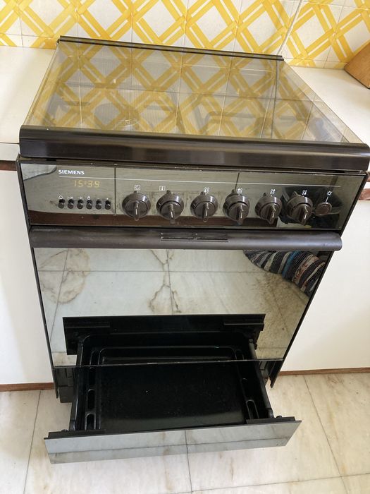 Fogão a gás c/forno elétrico Siemens