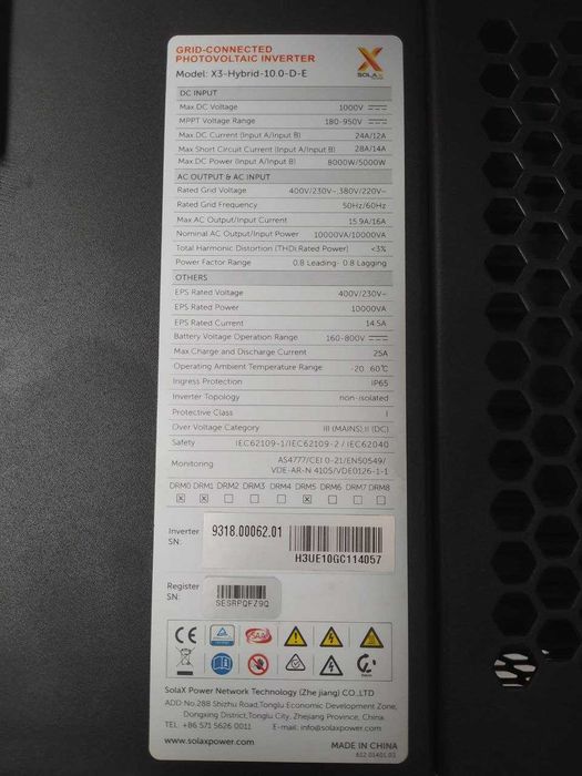 Sistema fotovoltaico de alta qualidade 10 KW