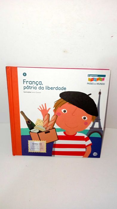 França, pátria da Liberdade (livro + CD)