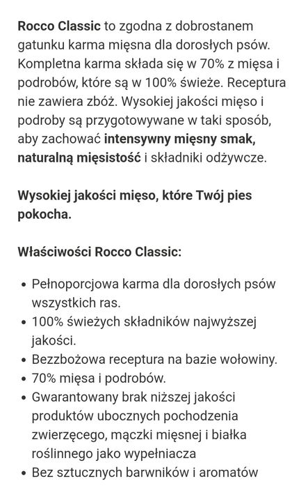 24x400g Rocco Wołowina z RENIFEREM