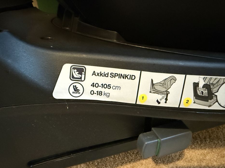 Fotelik Axkid Spinkid - bezwypdkowy