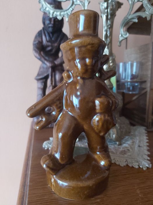 Niemiecka figurka kolekcjonerska kominiarz XXw.