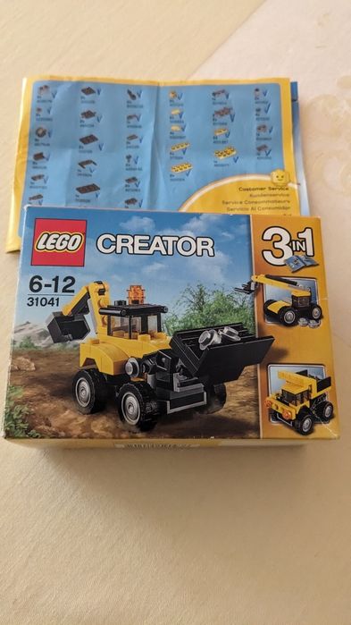Ogłoszenie do 15.8 Klocki LEGO creator. Kompletne.