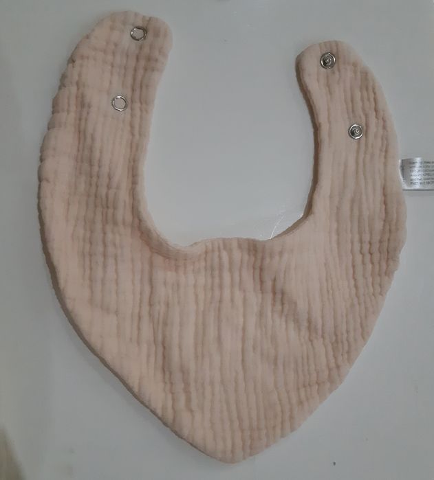 3 bawełniane śliniaczki